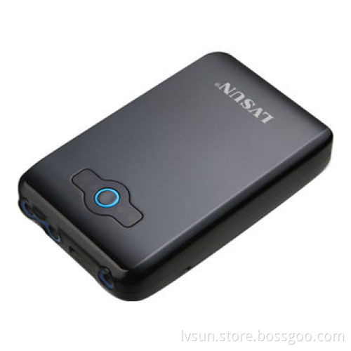 12,000mAh High-capacity External Power Bank for Netbooks/Notebooks or Laptops, Wide Output Voltage